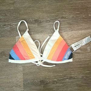 PASTEL RIP CURL BIKINI TOP |NEVER WORN|